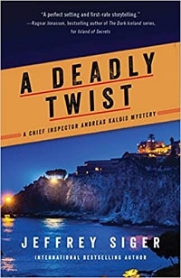 My Greek Books May 2021 Reads_ A Deadly Twist by Jeffrey Siger