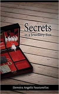 My Greek Books August 2023_Secrets in a Jewellery Box by Demetra Angelis Foustanellis book cover