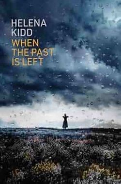 My Greek Books May 2025 Reads_When the Past is Left by Helena Kidd. Silhouetted image of a woman standing at the seashore under tempetusous skies